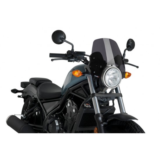 Ζελατίνα Puig Naked New Generation Sport Honda CMX 500 Rebel σκούρο φιμέ Ζελατίνα Puig Naked New Generation Sport Honda CMX 500 Rebel σκούρο φιμέ