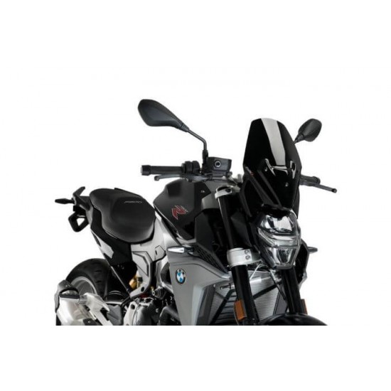 Ζελατίνα PUIG Naked New Generation Sport BMW F 900 R μαύρη (OEM BMW βάση στήριξης) Ζελατίνα PUIG Naked New Generation Sport BMW F 900 R μαύρη (OEM BMW βάση στήριξης)