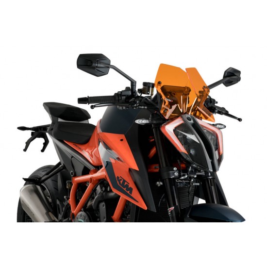 Ζελατίνα Puig Naked New Generation Sport KTM Super Duke R 20- πορτοκαλί Ζελατίνα Puig Naked New Generation Sport KTM Super Duke R 20- πορτοκαλί