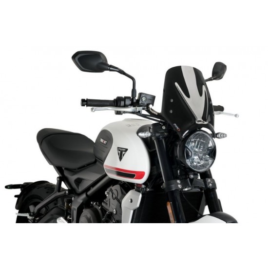 Ζελατίνα PUIG Naked New Generation Sport Triumph Trident 660 μαύρη Ζελατίνα PUIG Naked New Generation Sport Triumph Trident 660 μαύρη