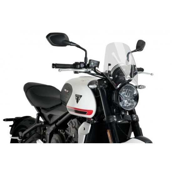 Ζελατίνα PUIG Naked New Generation Sport Triumph Trident 660 διάφανη Ζελατίνα PUIG Naked New Generation Sport Triumph Trident 660 διάφανη