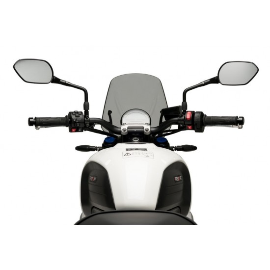 Ζελατίνα PUIG Naked New Generation Sport Triumph Trident 660 μαύρη Ζελατίνα PUIG Naked New Generation Sport Triumph Trident 660 μαύρη