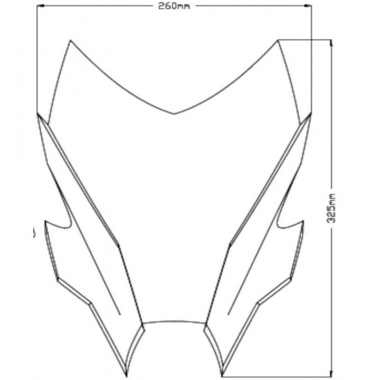 Ζελατίνα PUIG Naked New Generation Sport Yamaha MT-09/SP 21- σκούρο φιμέ Ζελατίνα PUIG Naked New Generation Sport Yamaha MT-09/SP 21- σκούρο φιμέ