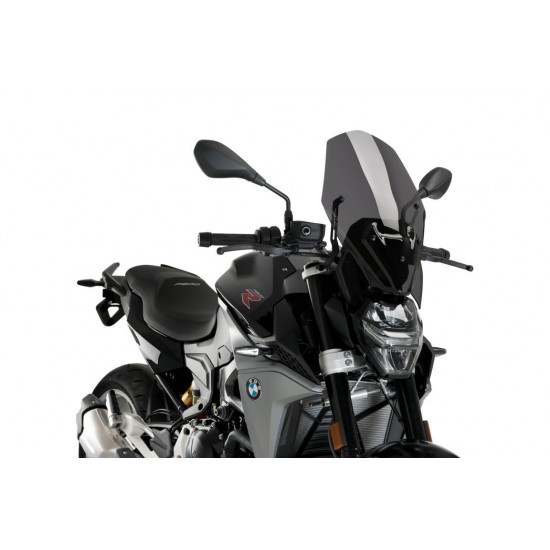 Ζελατίνα PUIG Naked New Generation Touring BMW F 900 R σκούρο φιμέ (OEM BMW βάση στήριξης) Ζελατίνα PUIG Naked New Generation Touring BMW F 900 R σκούρο φιμέ (OEM BMW βάση στήριξης)