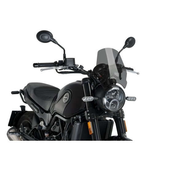 Ζελατίνα Puig New Generation Sport Benelli Leoncino 500 σκούρο φιμέ Ζελατίνα Puig New Generation Sport Benelli Leoncino 500 σκούρο φιμέ