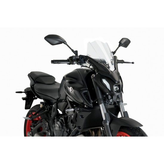 Ζελατίνα PUIG New Generation Touring Yamaha MT-07 21- διάφανη Ζελατίνα PUIG New Generation Touring Yamaha MT-07 21- διάφανη