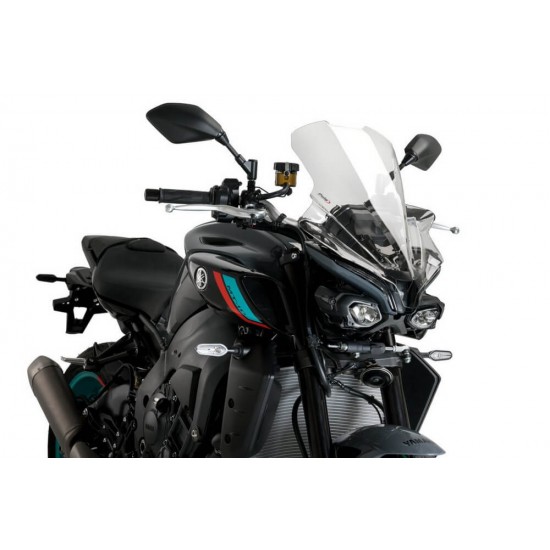 Ζελατίνα PUIG New Generation Touring Yamaha MT-10 22- διάφανη Ζελατίνα PUIG New Generation Touring Yamaha MT-10 22- διάφανη