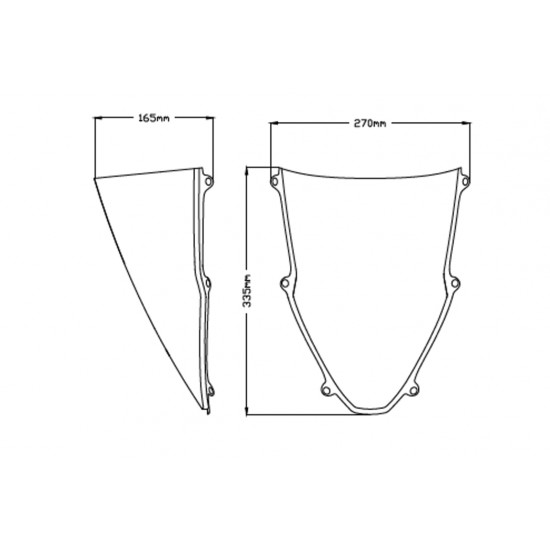Ζελατίνα Puig R-Racer Honda CBR 1000 RR Fireblade/SP 20- ελαφρώς φιμέ Ζελατίνα Puig R-Racer Honda CBR 1000 RR Fireblade/SP 20- ελαφρώς φιμέ