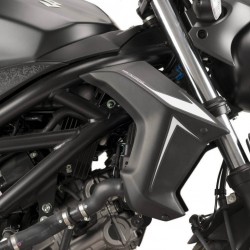 Πλαϊνά καλύμματα ψυγείου Puig Suzuki SV 650 16- μαύρα ματ
