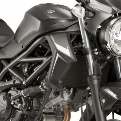 Πλαϊνά καλύμματα ψυγείου Puig Suzuki SV 650 16- μαύρα ματ