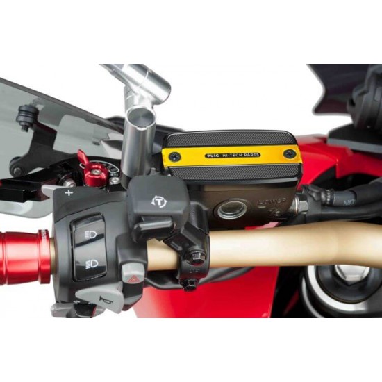 Καπάκι δοχείου υγρών πίσω φρένου Puig Honda X-ADV χρυσό Καπάκι δοχείου υγρών πίσω φρένου Puig Honda X-ADV χρυσό