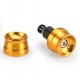 Puig Speed bar ends Honda CB 750 Hornet χρυσά Puig Speed bar ends Honda CB 750 Hornet χρυσά