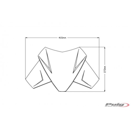 Ζελατίνα Puig Sport KTM 1290 Super Adventure S/R 21- σκούρο φιμέ Ζελατίνα Puig Sport KTM 1290 Super Adventure S/R 21- σκούρο φιμέ