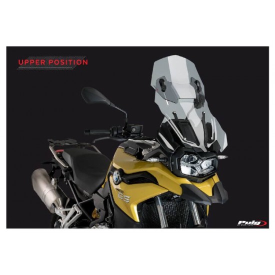 Ζελατίνα Puig Touring-Racing BMW F 750 GS ελαφρώς φιμέ Ζελατίνα Puig Touring-Racing BMW F 750 GS ελαφρώς φιμέ