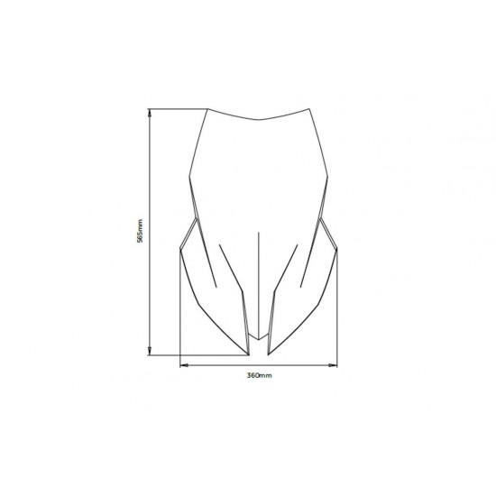 Ζελατίνα Puig Touring BMW S 1000 XR 20- σκούρο φιμέ Ζελατίνα Puig Touring BMW S 1000 XR 20- σκούρο φιμέ