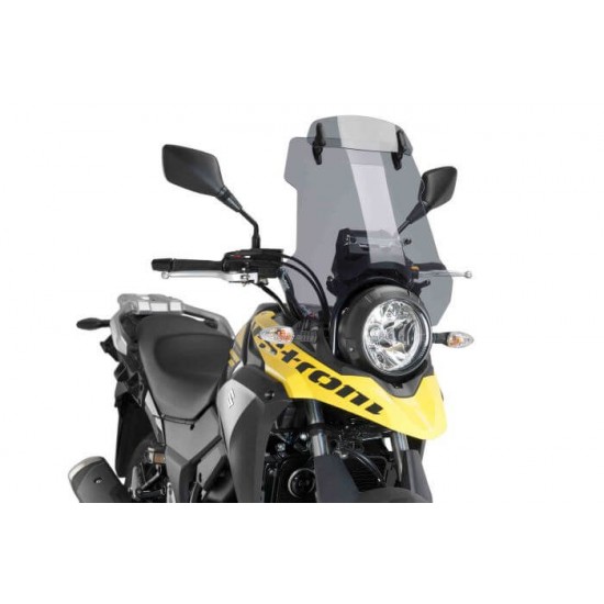Ζελατίνα Puig Touring με σπόιλερ Suzuki DL 250 V-Strom ελαφρώς φιμέ Ζελατίνα Puig Touring με σπόιλερ Suzuki DL 250 V-Strom ελαφρώς φιμέ
