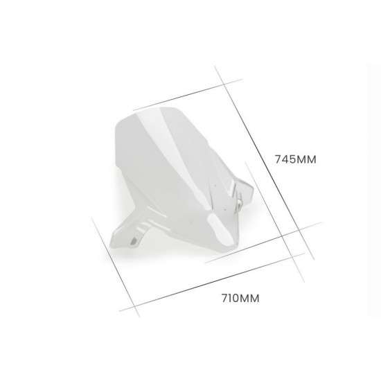 Ζελατίνα Puig V-Tech Touring Honda Forza 750 ελαφρώς φιμέ Ζελατίνα Puig V-Tech Touring Honda Forza 750 ελαφρώς φιμέ