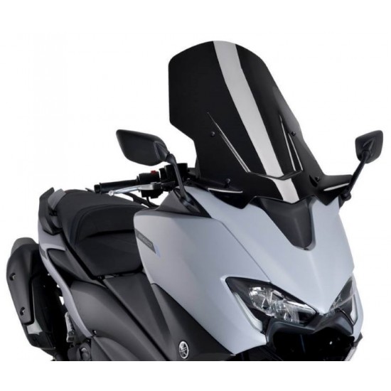 Ζελατίνα Puig V-Tech Touring Yamaha T-Max 560 -21 μάυρη Ζελατίνα Puig V-Tech Touring Yamaha T-Max 560 -21 μάυρη