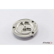 Τάπα ντεποζίτου αγωνιστικού τύπου Puig Suzuki SV650 ABS/X 16- ασημί