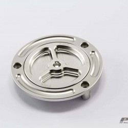 Τάπα ντεποζίτου αγωνιστικού τύπου Puig Suzuki SV650 ABS/X 16- ασημί
