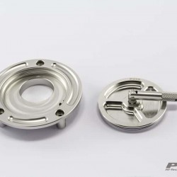 Τάπα ντεποζίτου αγωνιστικού τύπου Puig Suzuki SV650 ABS/X 16- ασημί