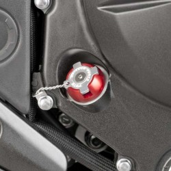 Τάπα λαδιού Puig Hi-Tech Ducati Scrambler κόκκινη