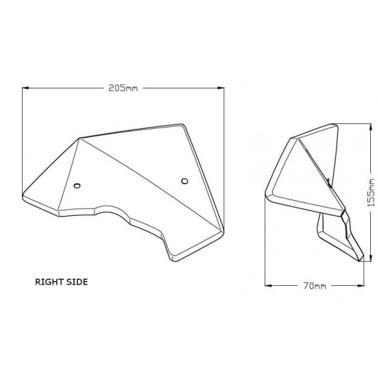 Προστατευτικό κάλυμμα injection Puig BMW R 1250 GS/Adv. μαύρο (σετ) Προστατευτικό κάλυμμα injection Puig BMW R 1250 GS/Adv. μαύρο (σετ)
