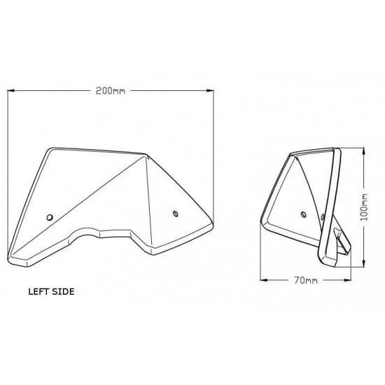 Προστατευτικό κάλυμμα injection Puig BMW R 1250 GS/Adv. μαύρο (σετ) Προστατευτικό κάλυμμα injection Puig BMW R 1250 GS/Adv. μαύρο (σετ)