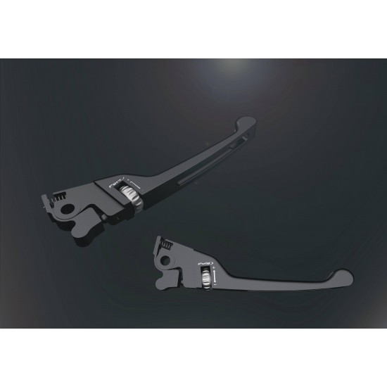 Ρυθμιζόμενη μανέτα εμπρός φρένου Puig Piaggio Vespa GTS 300 -20 μαύρη Ρυθμιζόμενη μανέτα εμπρός φρένου Puig Piaggio Vespa GTS 300 -20 μαύρη