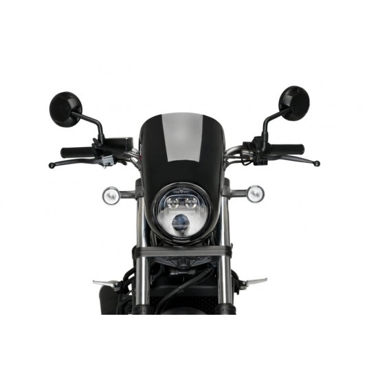 Puig Anarchy semi-fairing Honda CMX 500 Rebel 20- μαύρο ματ Puig Anarchy semi-fairing Honda CMX 500 Rebel 20- μαύρο ματ