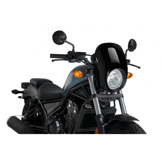 Puig Anarchy semi-fairing Honda CMX 500 Rebel -19 μαύρο Puig Anarchy semi-fairing Honda CMX 500 Rebel -19 μαύρο