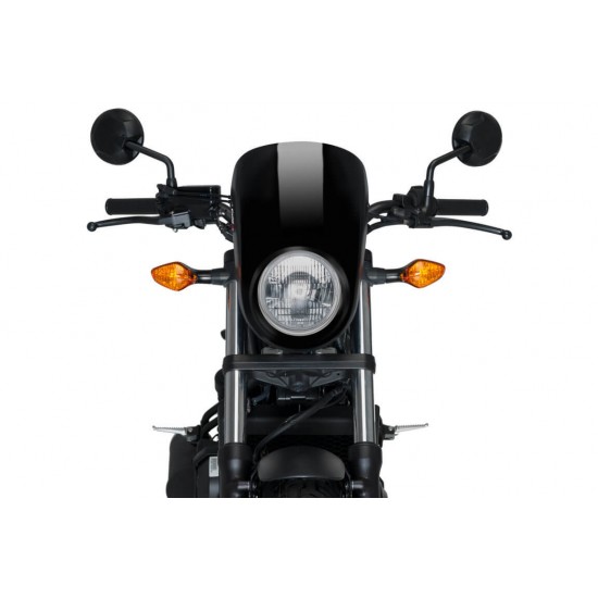 Puig Anarchy semi-fairing Honda CMX 500 Rebel -19 μαύρο Puig Anarchy semi-fairing Honda CMX 500 Rebel -19 μαύρο