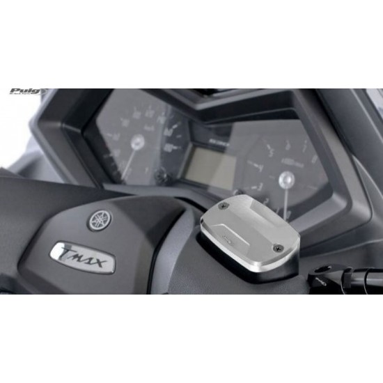 Καπάκια δοχείων υγρών φρένων Puig Yamaha T-MAX 530 ασημί (σετ) Καπάκια δοχείων υγρών φρένων Puig Yamaha T-MAX 530 ασημί (σετ)
