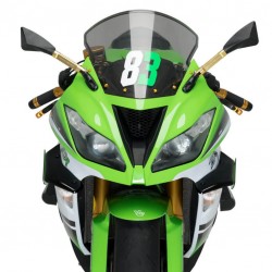 Φτεράκια κάθετης δύναμης Puig Kawasaki ZX-6R/636 09-16 κόκκινα