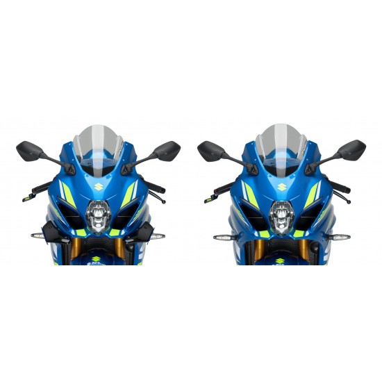 Φτεράκια κάθετης δύναμης Puig Suzuki GSX-R 1000/R 17- μαύρα Φτεράκια κάθετης δύναμης Puig Suzuki GSX-R 1000/R 17- μαύρα