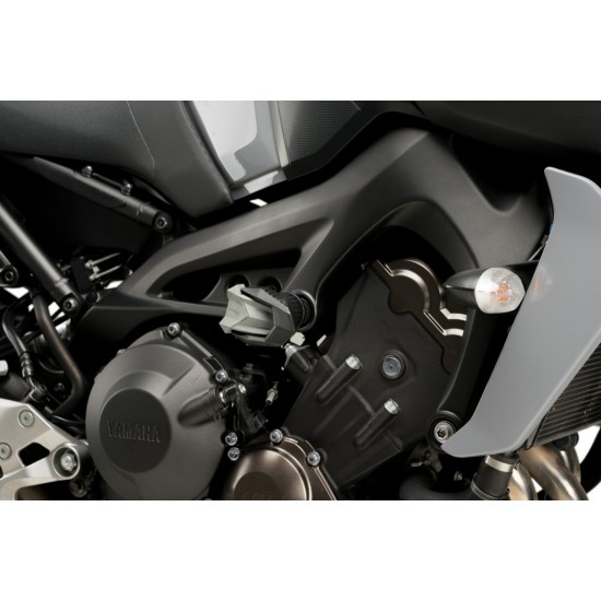 Προστατευτικά μανιτάρια Puig R19 Yamaha MT-09 17-20 μαύρα Προστατευτικά μανιτάρια Puig R19 Yamaha MT-09 17-20 μαύρα
