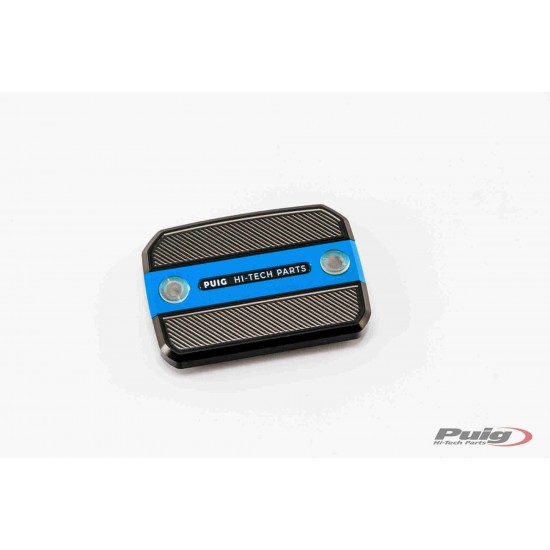 Καπάκι δοχείου υγρών εμπρός φρένου Puig Kymco AK 550 μπλε Καπάκι δοχείου υγρών εμπρός φρένου Puig Kymco AK 550 μπλε