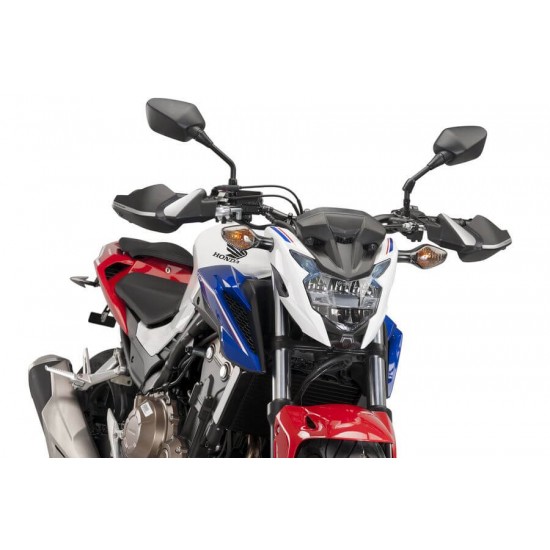 Χούφτες Puig Honda CB 500 F 16- μαύρες Χούφτες Puig Honda CB 500 F 16- μαύρες