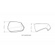 Χούφτες Puig Honda PCX 125-150 14-21 διάφανες Χούφτες Puig Honda PCX 125-150 14-21 διάφανες
