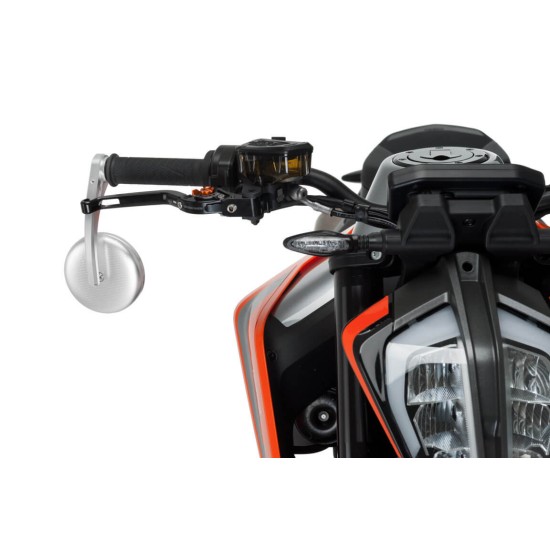 Καθρέπτης αντίβαρου universal Puig Grand Tracker ασημί Καθρέπτης αντίβαρου universal Puig Grand Tracker ασημί