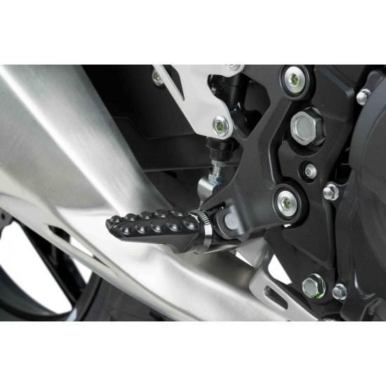 Ρυθμιζόμενα μαρσπιέ οδηγού PUIG Hi-Tech Heritage Honda CMX 500 Rebel μαύρα Ρυθμιζόμενα μαρσπιέ οδηγού PUIG Hi-Tech Heritage Honda CMX 500 Rebel μαύρα