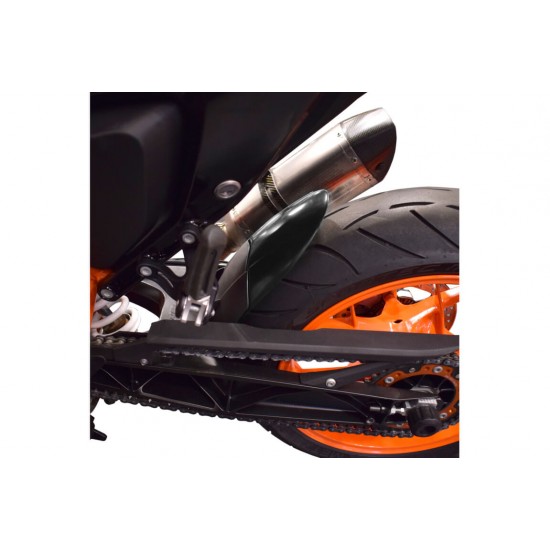 Επέκταση πίσω φτερού KTM 125-390 Duke 17- μαύρη ματ Επέκταση πίσω φτερού KTM 125-390 Duke 17- μαύρη ματ