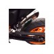 Επέκταση πίσω φτερού KTM 125-390 Duke 17- μαύρη ματ Επέκταση πίσω φτερού KTM 125-390 Duke 17- μαύρη ματ
