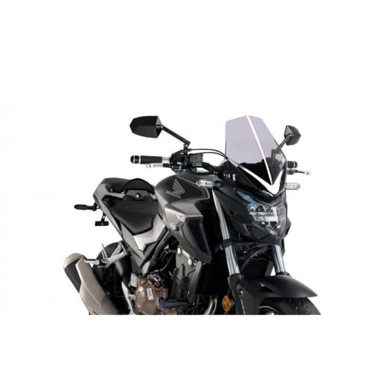 Ζελατίνα Puig Naked New Generation Sport Honda CB 500 F 16- ελαφρώς φιμέ Ζελατίνα Puig Naked New Generation Sport Honda CB 500 F 16- ελαφρώς φιμέ