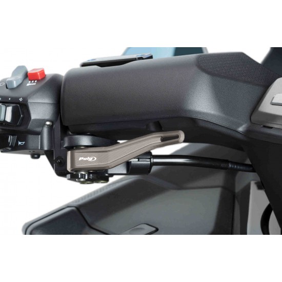Μοχλός χειρόφρενου Puig Kymco AK-550 ασημί Μοχλός χειρόφρενου Puig Kymco AK-550 ασημί