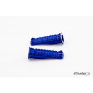 Ρυθμιζόμενα μαρσπιέ συνεπιβάτη PUIG Hi-Tech R-Fighter Yamaha Tracer 7 μπλε
