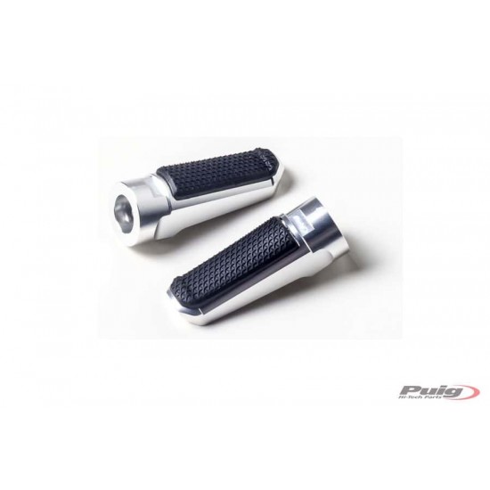 Ρυθμιζόμενα μαρσπιέ συνεπιβάτη PUIG Hi-Tech Sport Yamaha Tracer 9/GT ασημί Ρυθμιζόμενα μαρσπιέ συνεπιβάτη PUIG Hi-Tech Sport Yamaha Tracer 9/GT ασημί