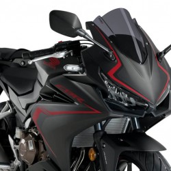 Ζελατίνα Puig Z-Racing Honda CBR 500 R 19- σκούρο φιμέ