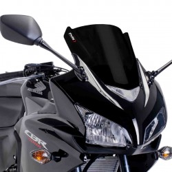 Ζελατίνα Puig Z-Racing Honda CBR 500 R 13-15 μαύρη