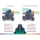 Ζελατίνα Puig R-Racer BMW S 1000 RR 19- σκούρο φιμέ Ζελατίνα Puig R-Racer BMW S 1000 RR 19- σκούρο φιμέ